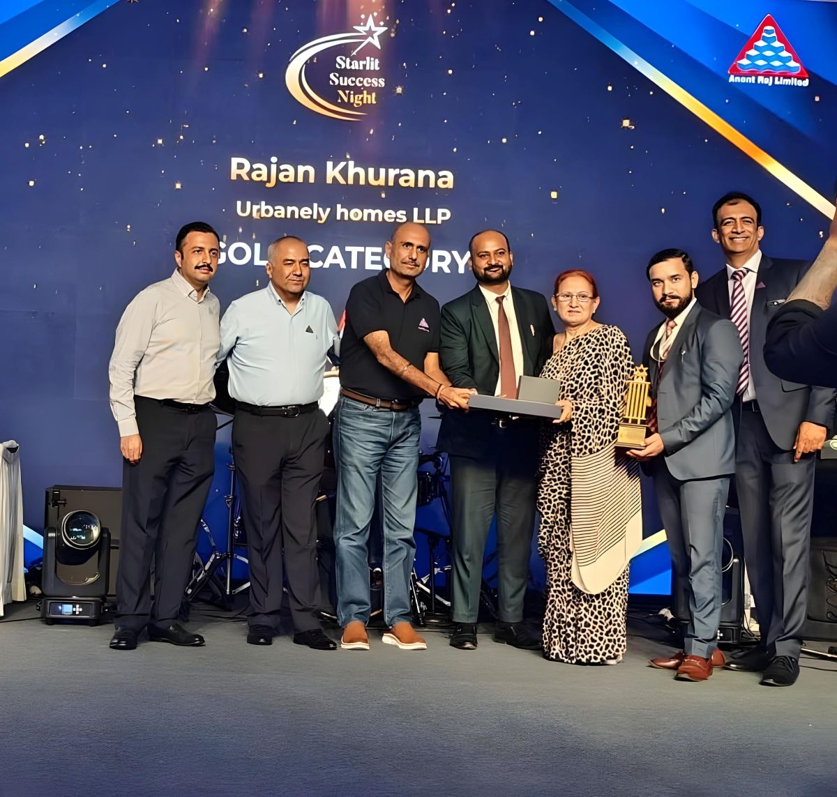 Triumph Estates honoured at the Anantraj Success Party